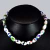 175.60 Ct. Natural Fancy Color Strand Bead Glass