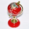 Gems Globe Surface Polish With Clean Soft Cloth Agate