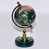 Gems Globe Surface Polish With Clean Soft Cloth Agate
