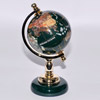 Gems Globe Surface Polish With Clean Soft Cloth Agate