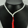 Unheated 166.67 Ct. Lovely Natural White Quartz  Beads Necklace