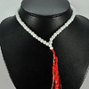 Unheated 171.09 Ct. Lovely Natural White Quartz  Beads Necklace