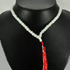 169.02 Ct. Lovely Natural White Quartz  Beads Necklace