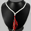 Unheated 153.75 Ct. Beautiful Natural White Quartz  Beads Necklace