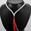 160.93 Ct. Attractive Natural White Quartz Beads Necklace 160.93 Ct. Attractive Natural White Quartz Beads Necklace