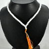 Unheated 175.00 Ct. Beauty Natural White Quartz  Beads Necklace Thailand