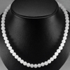 362.29 Ct. Amiable Natural White Quartz Beads Necklace Thailand 362.29 Ct. Amiable Natural White Quartz Beads Necklace Thailand