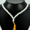 369.13 Ct. Pretty Natural White Quartz Beads Necklace Thailand 369.13 Ct. Pretty Natural White Quartz Beads Necklace Thailand