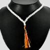 344.32 Ct. Lovely Natural White Quartz Beads Necklace 344.32 Ct. Lovely Natural White Quartz Beads Necklace