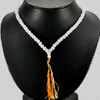 Unheated 380.87 Ct. Natural White Quartz  Beads Necklace