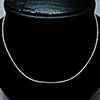 Necklace Fine Jewelry 952 Sterling Silver Yellow Gold Plated Length 15 Inch.