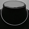 Necklace Fine Jewelry 952 Sterling Silver Plated Length 15 Inch.