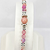 952 Sterling Silver Bracelet Jewelry Tourmaline Stone Max Length 6 Inch.