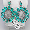 Natural Paraiba Topaz Real 925 Sterling Silver Jewelry Pendant 15.40 Grams