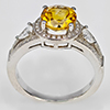 Natural Yellow Citrine Real 925 Sterling Silver Jewelry 4.10 Grams Ring Size 7 Natural Yellow Citrine Real 925 Sterling Silver Jewelry 4.10 Grams Ring Size 7