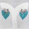 Natural Neon Blue Apatite 925 Sterling Silver Jewelry 13.92 Grams Sets Ring Size 8 And Earrings Natural Neon Blue Apatite 925 Sterling Silver Jewelry 13.92 Grams Sets Ring Size 8 And Earrings