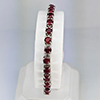 Natural Red Ruby 952 Sterling Silver Jewelry 7.50 Grams Bracelet Length 10 Inch. Natural Red Ruby 952 Sterling Silver Jewelry 7.50 Grams Bracelet Length 10 Inch.