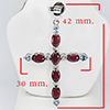 Natural Red Ruby Real 925 Sterling Silver Jewelry 3.99 Grams Pendant Natural Red Ruby Real 925 Sterling Silver Jewelry 3.99 Grams Pendant