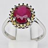 Natural Red Ruby Real 925 Sterling Silver Jewelry 4.42 Grams Ring Size 9 Natural Red Ruby Real 925 Sterling Silver Jewelry 4.42 Grams Ring Size 9