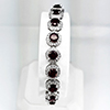 Natural Red Ruby 952 Sterling Silver Jewelry 11.37 Grams Bracelet Length 8 Inch. Natural Red Ruby 952 Sterling Silver Jewelry 11.37 Grams Bracelet Length 8 Inch.