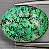 Natural Multi Color Green Turquoise 5.61 Ct. Oval Shape Cabochon 15.2 x 11.8 Mm Gemstone from india