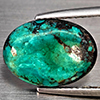 Natural Multi Color Green Turquoise 3.39 Ct. Oval Shape Cabochon 14.2 x 10.2 Mm Gemstone from india