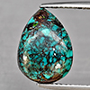 Natural Multi Color Green Turquoise 4.06 Ct. Pear Shape Cabochon 14 x 10.2 Mm Gemstone from india