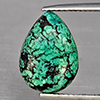 Natural Multi Color Green Turquoise 3.09 Ct. Pear Shape Cabochon 14.2 x 10.2 Mm Gemstone from india
