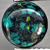 Natural Multi Color Green Turquoise 1.65 Ct. Round Shape Cabochon 8.3 Mm Gemstone from india