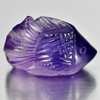 7.78 Ct. Fish Carving Natural Violet Amethyst Gemstone Unheated 7.78 Ct. Fish Carving Natural Violet Amethyst Gemstone Unheated