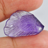 Purple Amethyst 13.20 Ct. Fish Carving 23 x 14.9 Mm. Natural Gem Unheated Brazil Purple Amethyst 13.20 Ct. Fish Carving 23 x 14.9 Mm. Natural Gem Unheated Brazil