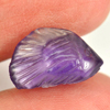 Unheated 4.08 Ct. Fish Carving Natural Gem Violet Amethyst Unheated 4.08 Ct. Fish Carving Natural Gem Violet Amethyst