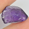Charming Gem 8.98 Ct. Fish Carving Natural Violet Amethyst Brazil Charming Gem 8.98 Ct. Fish Carving Natural Violet Amethyst Brazil