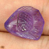 Good Color 6.48 Ct. Fish Carving Natural Gem Violet Amethyst Brazil