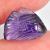 Purple Amethyst Fish Carving 4.08 Ct.Natural Gemstone Unheated