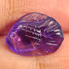 3.37 Ct. Fish Carving Natural Gem Violet Amethyst From Brazil