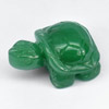 Green Aventurine Turtle Carving 119.00 Ct. Unheated Natural Gemstone