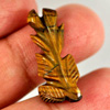 5.57 Ct. Alluring Color Carving Leaves Natural Golden Tiger Eye 5.57 Ct. Alluring Color Carving Leaves Natural Golden Tiger Eye