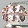 Pink Morganite 2.46 Ct. VVS Oval 10.1 x 8 x 5.5 Mm. Natural Gemstone Unheated