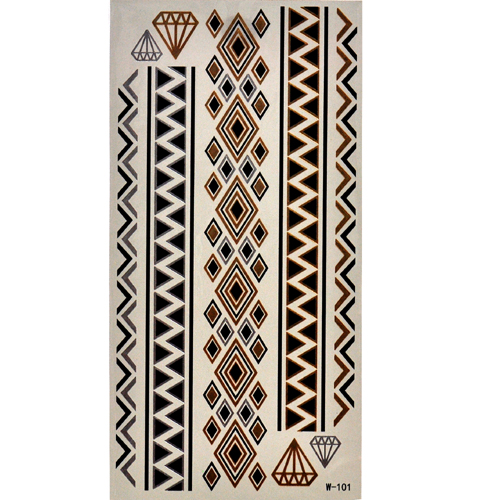 Selfie Temporary Tattoo Diamond and Black Bands