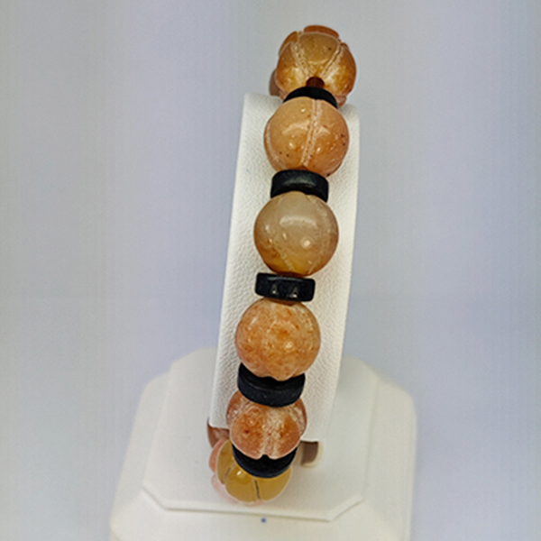 Natural Multi Color Genuine Jade 161.24 Ct. Beads Stretch Bracelet Gemstone From Thailand