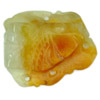 18.04 Ct. Beautiful Hand Made Fish Carving JADE Thai