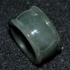 50.49 Ct. Good Natural White Green Ring Jade Thailand Unheated