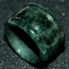 Unheated 61.36 Ct. Natural Green Ring Jade Size 10 Thailand