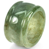 55.86 Ct. Nice Natural Green Ring Jade Thailand  Unheated