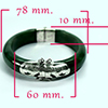 343.02 Ct. Natural Genuine Burmese Jade Bangle Diameter With Silver Jewelry