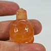 Natural Genuine Burmese Jade 59.84 Ct. Turtle Carving Shape