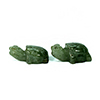 Natural Genuine Burmese Jade 42.62 Ct. Turtle Carving Shape 2 Pcs.