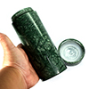 Water Bottle Carving Natural Jade 3825 Ct. Nice Collectibles From Burma