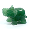 Natural Genuine Burmese Jade 129.95 Ct. Elephant Carving Shape